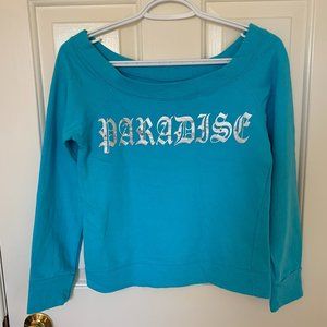 Aqua Paradise Sweatshirt for Petite women